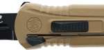 S&W M&P OTF 3.5" SINGLE EDGE - SPEAR POINT BLACK/FDE