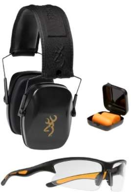BROWNING BUCKMARK RANGE KIT - WITH GLASSES BLACK GOLD