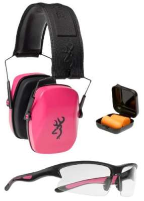 BROWNING BUCKMARK RANGE KIT - WITH GLASSES PINK