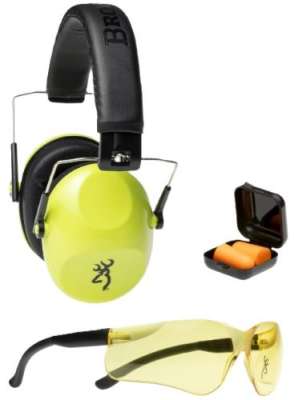 BROWNING BUCKMARK RANGE KIT - JUNIOR WITH GLASSES GREEN