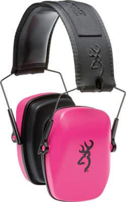 BROWNING BUCKMARK III HEARING - PROTECTOR FLDBL NRR 27DB PINK