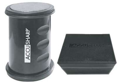 ACCUSHARP 2-STONE ROLLING - KNIFE SHARPENER BLACK