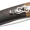 BROWNING KNIFE BUCKMARK - FOLDING HUNTER 3" BLADE WOOD