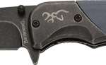 BROWNING KNIFE THE RANGE 2.75" - ASSISTED OPENING BLACK/BLUE