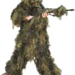RED ROCK 5 PIECE GHILLIE SUIT - WOODLAND YOUTH MEDIUM