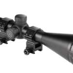 KONUS SCOPE FIGHTER 4-16X50 - W/RINGS AO ILLUMINATED BDC BLK