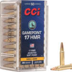 CCI GAMEPOINT 17HMR 20GR JSP - 2375FPS 50RD 40BX/CS