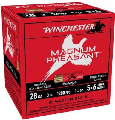 WINCHESTER MAGNUM PHEASANT - 28GA 2.75" 1-1/8OZ 5&6 25RD