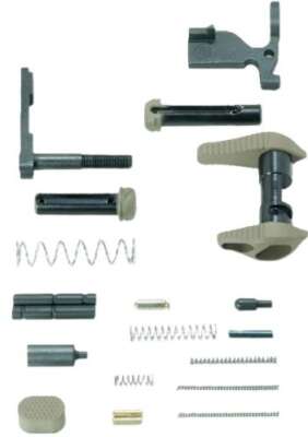 TIMBER CREEK LOWER PARTS KIT - FOR AR-15 FDE