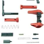 TIMBER CREEK LOWER PARTS KIT - FOR AR-15 RED