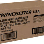 WINCHESTER USA 5.56X45 GREEN - TIP 1000RD CASE LOT