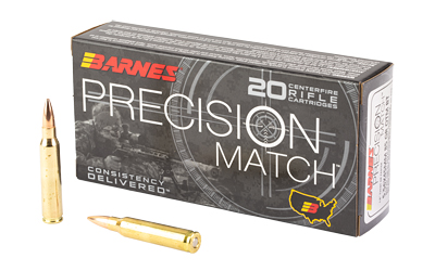 BARNES PREC MTH 5.56NATO 85GR 20/200