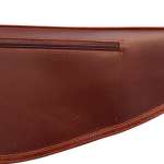 PALMETTO PISTOL CASE LARGE - OX BLOOD-BROWN BUFFALO