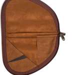 PALMETTO PISTOL CASE SMALL - OX BLOOD-BROWN BUFFALO