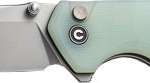 CIVIVI KNIFE BRAZEN 3" NATURAL - G10 STONEWASH CLAM PACK