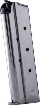 CHECKMATE MAGAZINE 1911 - FULL SIZE 10MM STAINLESS 8RD