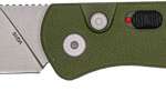 COBRATEC RECON PUSH BUTTON - AUTO 3.12" OD GREEN G10