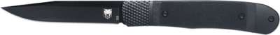 COBRATEC TRAPPER HIDDEN - RELEASE 3.12" BLACK G-10 HNDLE