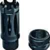 FAXON MUZZLOK SS PLAN B FLASH - HIDER 1/2X28 .250" BORE