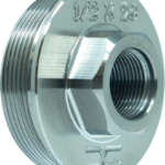 FAXON 1/2X28 DIRECT THREAD TO - HUB ADAPTER TITANIUM