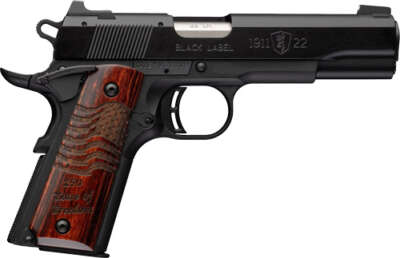 BROWNING 1911-22 BLACK LABEL - MEDALLION 22LR 4.25" 250TH