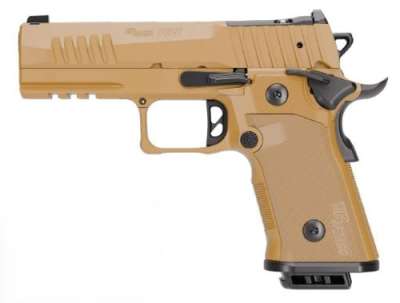 SIG P211 GT4 9MM 4.2" SAO - XRAY3 (1)17/(2)21RD G10/COYOTE