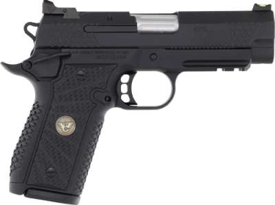 WILSON EDC X9 2.0 9MM 4" AMBI - W/LIGHT RAIL 15RD BLACK ARMOR.