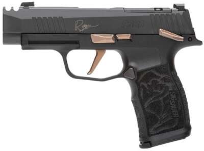 SIG P365 XL COMP ROSE 9MM 3.1" - COMPENSATED (2)12RD BLACK