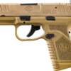 FN REFLEX MRD 9MM LUGER - 2-10R MAGS FDE NO SAFETY