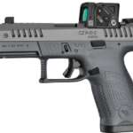 CZ P-10 C OR PORTED 9MM 4" FS - 15RD BLACK NITRIDE GRAY COA