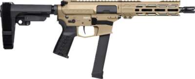 CMMG PISTOL BANSHEE MKGS 9MM - 8" EJECTOR RIP BRACE COYOTE