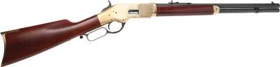 CIMARRON 1866 YELLOWBOY 32-20 - 24" OCTAGON BRASS/BLUED WALNUT