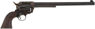 E.M.F. BUNTLINE 45LC - 12" CASE HARDENED/BLUE WALNUT