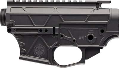 JL BILLET AR-15 5.56 SKELETOR - LIGHT WEIGHT MATCHED SET BLACK