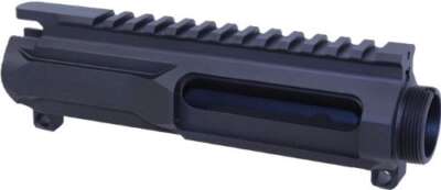 GUNTEC AR15 SLABSIDE STRIPPED - BILLET UPPER RECEIVER BLACK