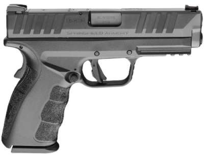 SPRINGFIELD XD MOD.4 OSP 9MM - 4" 10RD FIBER OPTIC BLACK