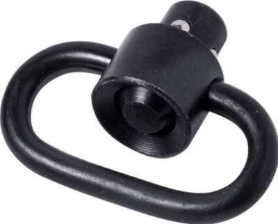 TIMBER CREEK HEAVY DUTY PUSH - BUTTON SWIVEL BLACK