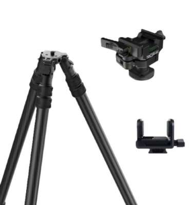 TRICER HK TRIPOD KIT WITH GC - GUN CLAMP CARBON FIBER