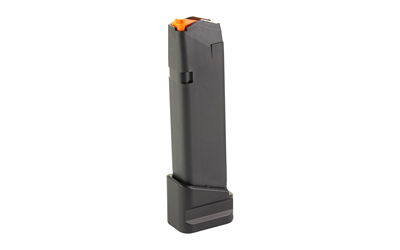 MAG SHIELD FITS GLOCK 17 +5/4 EXT BK