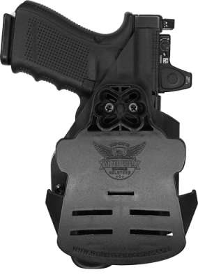 WE THE PEOPLE HOLSTER OWB RH - FOR GLOCK 45 MOS W/ OPTIC BLK
