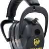 PRO EARS GOLD II 26 EAR MUFF - ELECTRONIC W/PADDED BASE BLK