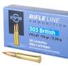 PPU 303 BRITISH FMJ 174GR 20/200