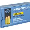 PPU 380ACP FMJ 94GR 50/1000