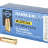 PPU 38SPL FMJ 130GR 50/500