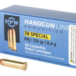 PPU 38SPL FMJ 130GR 50/500