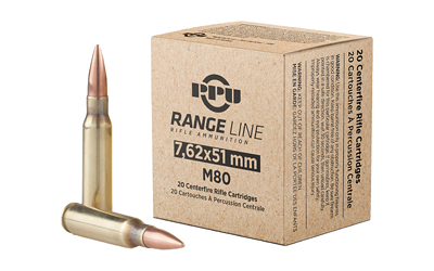 PPU RANGE 7.62X51 145GR FMJBT 20/500