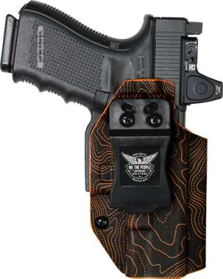 WE THE PEOPLE HOLSTER IWB RH - S&W M&P 2.0 9/40 ORD TOPO ORNG