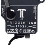 TRIGGERTECH REM 700 TWO STAGE - SPECIAL STRAIGHT FLAT BLACK