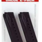 RUGER MAGAZINE SR9 9MM LUGER - 17RD BLUED STEEL 2-PACK