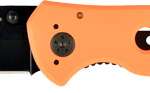 RUKO FOLDER 3.25" BLAZE ORANGE - HANDLE CLAMSHELL